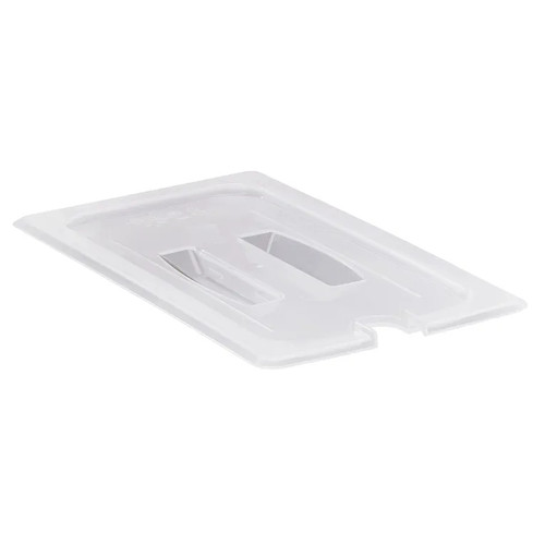 Cambro 30PPCHN190 1/3 Size Translucent Food Pan Cover - 6/Case