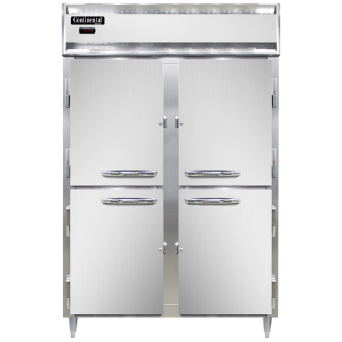 Continental Refrigerator DL2W-SS-HD Designer Line Heated Cabinet Reach-In