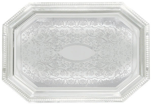 Winco CMT-1420
 Chrome Plated
 Octagonal
 Serving Tray