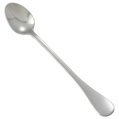 Winco 0037-02 7-1/4" 18/8 Stainless Steel Iced Tea Spoon (contains 1 Dozen)