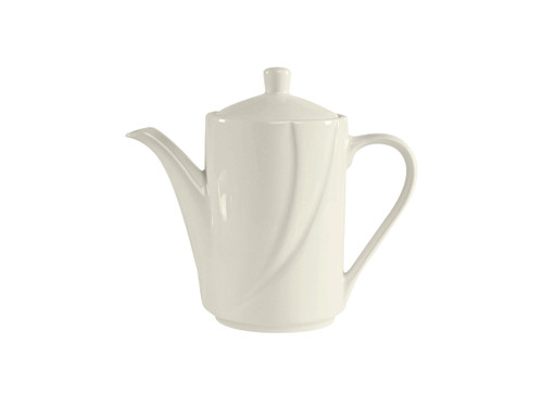 Tuxton ASU-101 China Creamer/Pitcher 8 - 12 Oz. Pearl White - 1 Dozen Per Case (6 Each Per Case)