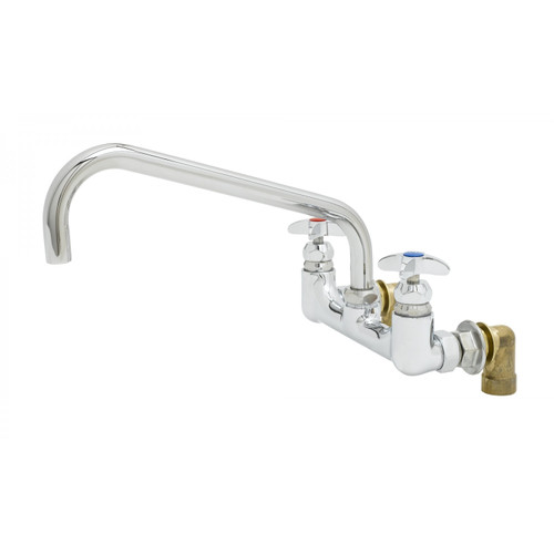 T&S Brass B-0290-BT Kettle & Pot Sink Faucet wall mount 8"