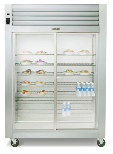 Traulsen Rht232Wut-Fsl 58" W Two-Section Glass Door Reach-In Spec-Line Refrigerator