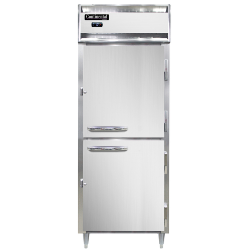 Continental Refrigerator D1FENHD 28.5" W One-Section Solid Door Reach-In Designer Line Wide Freezer - 115 Volts