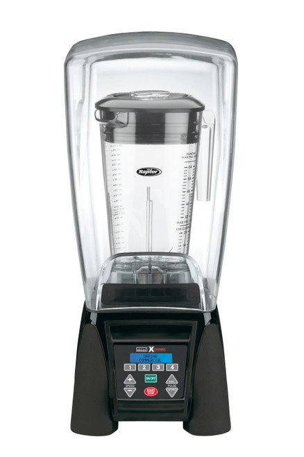 Waring MX1500XTX Xtreme 3.5 HP Commercial Blender with Programmable Keypad and 64 Oz. Copolyester Container with Sound Enclosure - 120 Volts