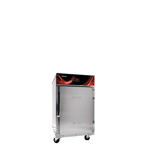 Cres Cor 500HHSSDX 17.88" W Stainless Steel Solid One Compartment Mobile Heated Cabinet - 120 Volts