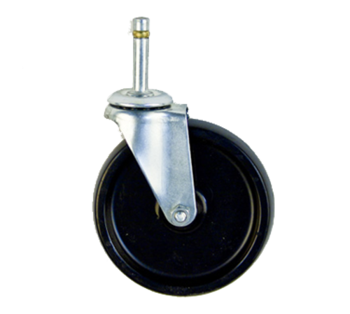 New Age C480 5" Dia Polyurethane Tread Swivel Stem Caster - 135 Lbs.