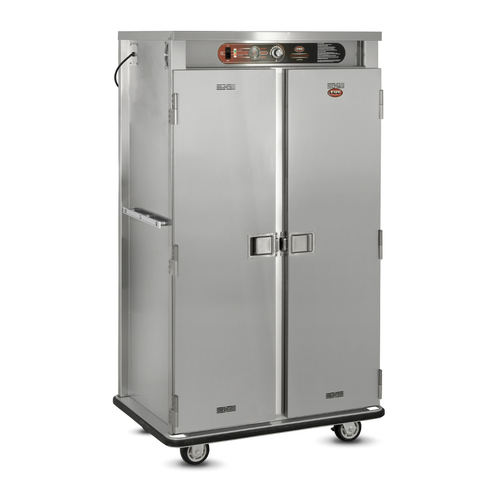FWE E-900-XL 90 Covered Plates E-Series Banquet Cart Double Doors