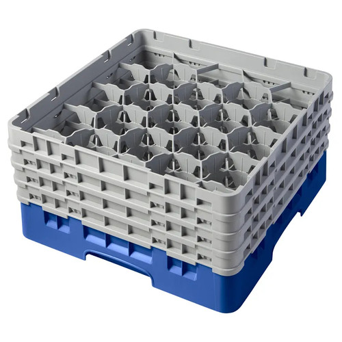 Cambro 20S800168 Camrack Glass Rack With (4) Soft Gray Extenders - 2 Cases