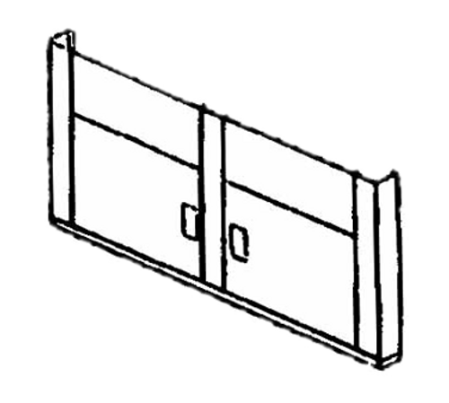 Piper Products HD-74 Hinged Doors