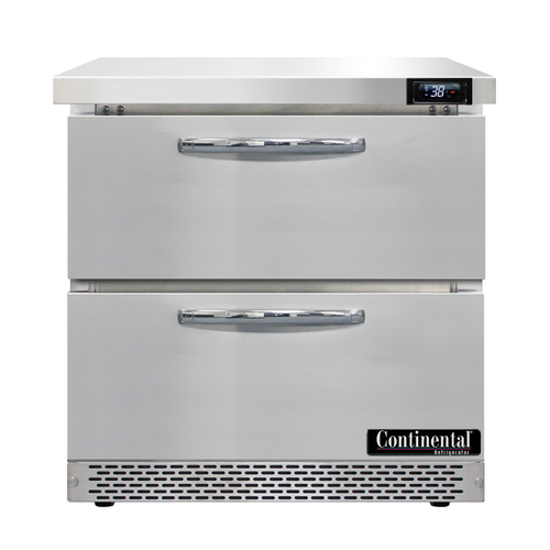 Continental Refrigerator SW32N-FB-D 32"W One-Section Work Top Refrigerator