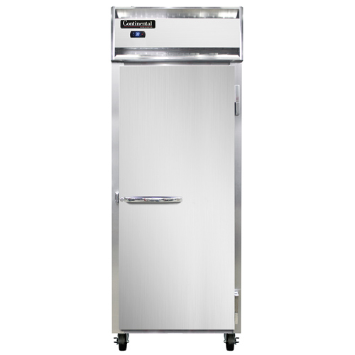 Continental Refrigerator 1RESN 28.5" W One-Section Solid Door Reach-In Extra-Wide Refrigerator