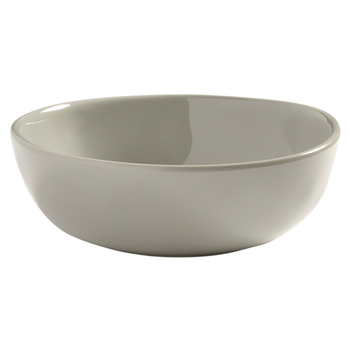 American Metalcraft CBL24SH 6.5" 24 Oz. Plastic Gray Round Bowl