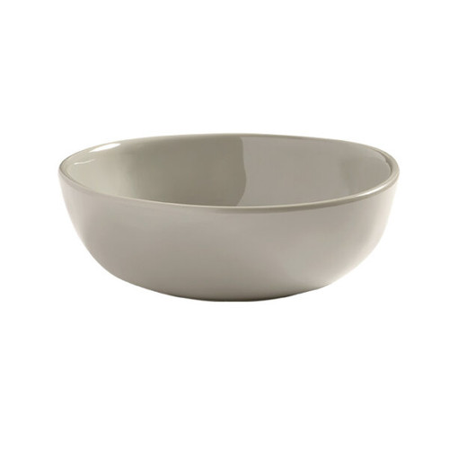 American Metalcraft CBL24SH 6.5" 24 Oz. Plastic Gray Round Bowl