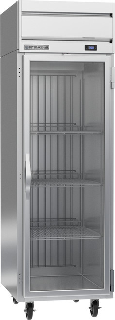 Beverage Air HRS1HC-1G 26" W One-Section Glass Door Reach-In Horizon Series Refrigerator