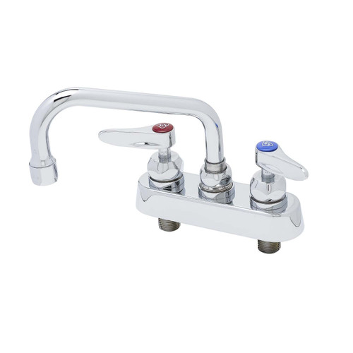 T&S Brass B-1110-CR Faucet Workboard swivel deck mount 6"