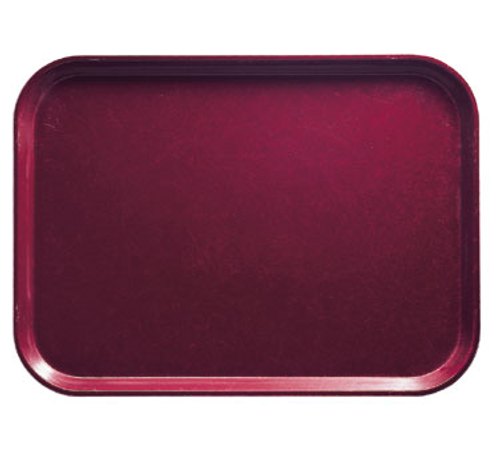 Cambro 1520522 15" Burgundy Rectangle Camtray