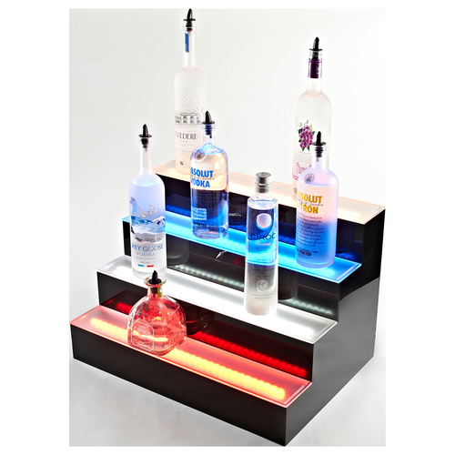 Beverage Air LBD4-60L 60"W Acrylic Lighted Liquor Display