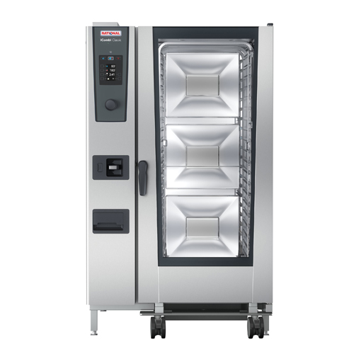 RATIONAL ICC 20-FULL E 480V 3 PH (LM200GE) Electric 20-Full Size Combi Oven - 480 Volts 3 Phase