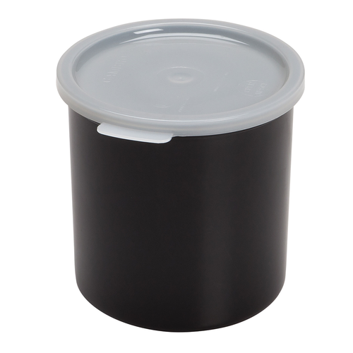 Cambro CP12110 Black Round Crock - 12/Case