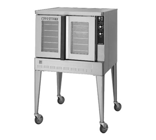 Blodgett ZEPH-200-G ADDL Zephaire Natural Gas Single-Deck Convection Oven - 60,000 BTU