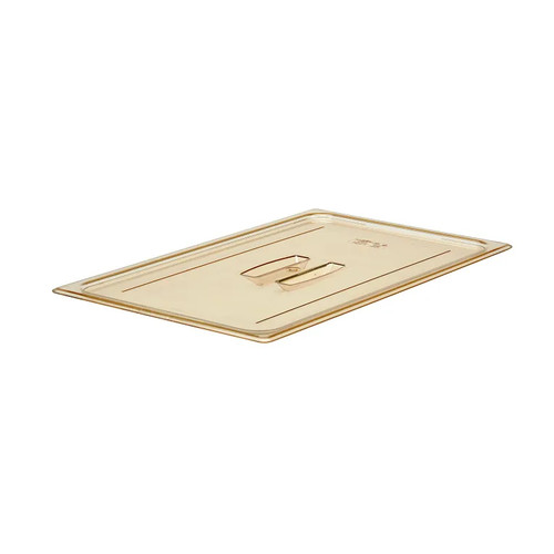 Cambro 10HPCH150 H-Pan Full Size Amber Food Cover - 6/Case