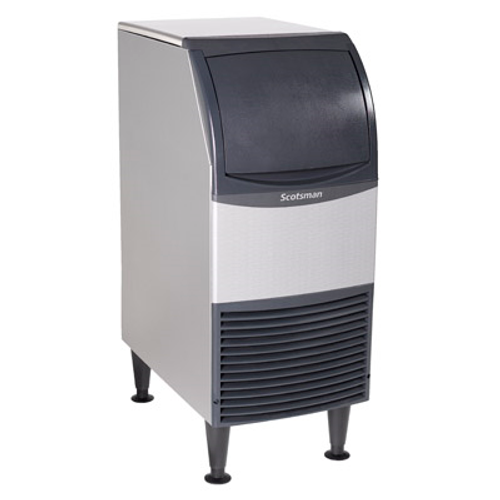 Scotsman CU0715MA-1 36 Lbs. Bin Storage Air Cooled Cube Style Undercounter Ice Maker with Bin - 115 Volts