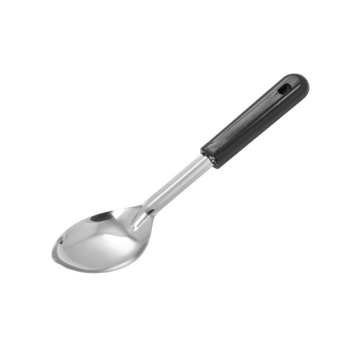 Winco BSOB-11 11" 1.2mm Thick Stainless Steel Basting Spoon