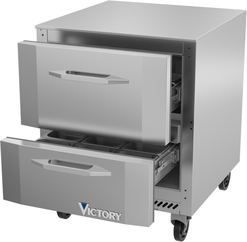 Victory VUFD27HC-2 Undercounter Freezer One-Section 27"