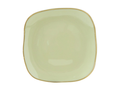 Tuxton Gas-501 Ceramic Sagebrush Square Plate (1 Dozen)