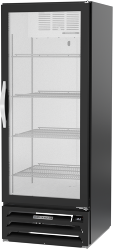Beverage Air MMF12HC-1-B 24.13"W One-Section Glass Door MarketMax Freezer Merchandiser