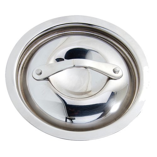 Winco DCL-35 Round Stainless Lid