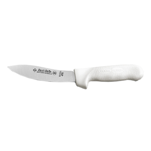 Dexter SL12-5 1/4 5.25" White Sani-Safe Sheep Skinner with Polypropylene Handle