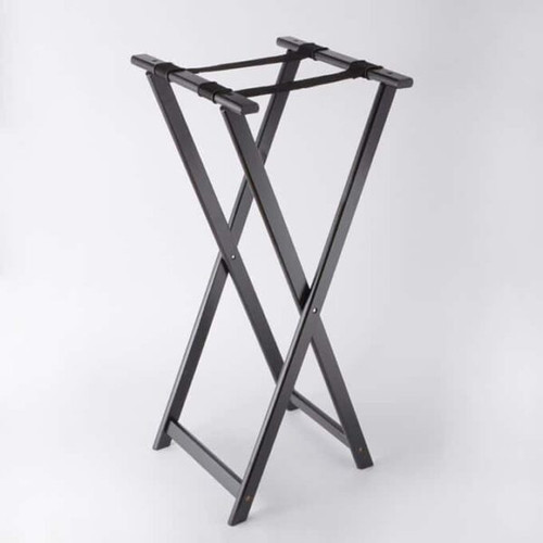 American Metalcraft WTSB40 18" W x 38" H Black Tray Stand
