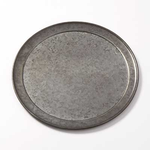 American Metalcraft GTP10 10" Metal Round Serving Tray and Pan