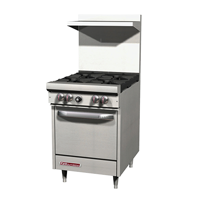 Southbend S24E 24" Gas S-Series Restaurant Range - 147,000 BTU