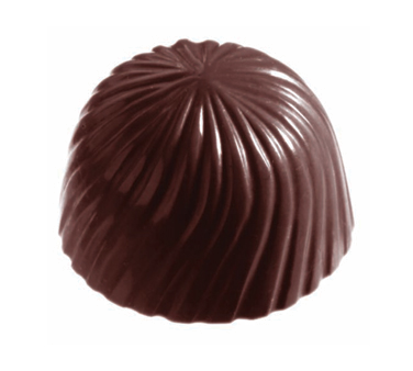 Matfer Bourgeat 380152 Chocolate Mold Roses 0.63" H x 1.13" Dia. Polycarbonate