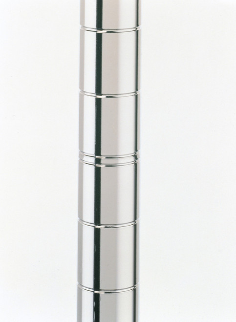Metro 27Up Super Erecta Post 27-3/4"H Chrome Plated Finish