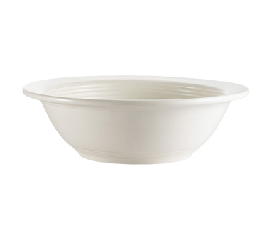 CAC China TGO-10 13 Oz. Bone White Porcelain Round Tango Grapefruit Dish (3 Dozen Per Case)