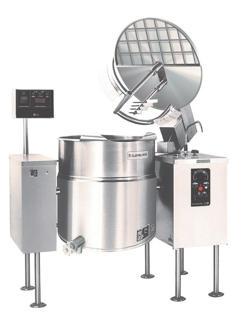 Cleveland MKEL60T 60 Gallon 2/3 Steam Jacket Design Electric Kettle/Mixer - 208-240V