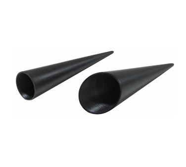 Matfer Bourgeat 345448 ExoGlass Cone Mold 2" Dia. x 5-1/2"L One-Piece - 1 Pack