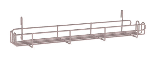 Metro SR24K4 Smartwall Grid-Mount Spice Rack 22-1/2"W Metroseal Gray Epoxy-Coated Corrosion-Resistant Finish