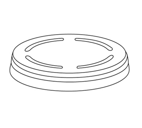 Dinex DX71-73 1.5 oz. Disposable Lid