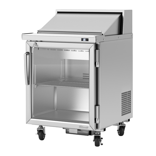 Turbo Air PST-28-G-N(-L) PRO Series 27.5" W One-Section One Door Sandwich and Salad Unit - 115 Volts