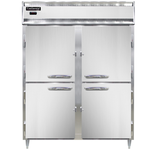 Continental Refrigerator DL2WE-SA-HD Designer Line Heated Cabinet Extra Wide Reach-In
