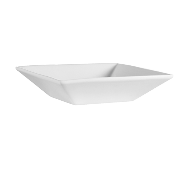 CAC China F-QB7 18 Oz. Super White Porcelain Square Sushia Soup Bowl (2 Dozen Per Case)