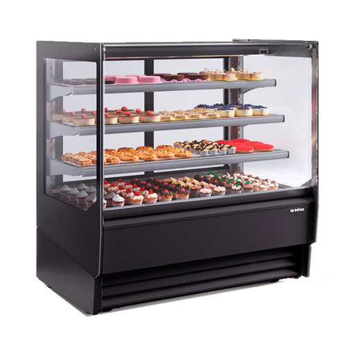 Infrico USA IDC-VBR9PR 38.5" W Straight Glass Refrigerated Bakery Display Case