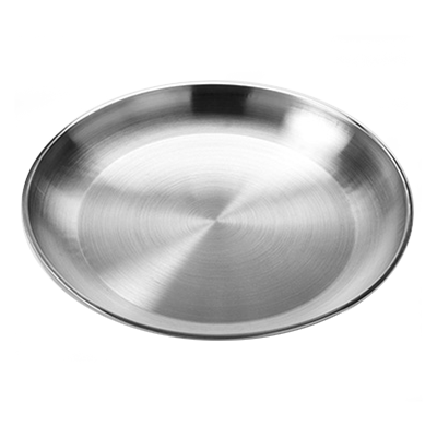 American Metalcraft DWSEA18 17.63" 192 Oz. Stainless Steel Round Seafood Tray