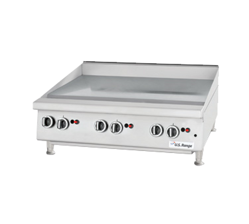 Garland UTGG36-GT36M 35-7/16" Gas Countertop Griddle - 84,000 BTU