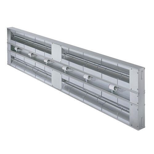 Hatco GRAHL-24 24" W Aluminum Single Glo-Ray Infrared Strip Heater with 1 Bulb - 120 Volts 620 Watts
